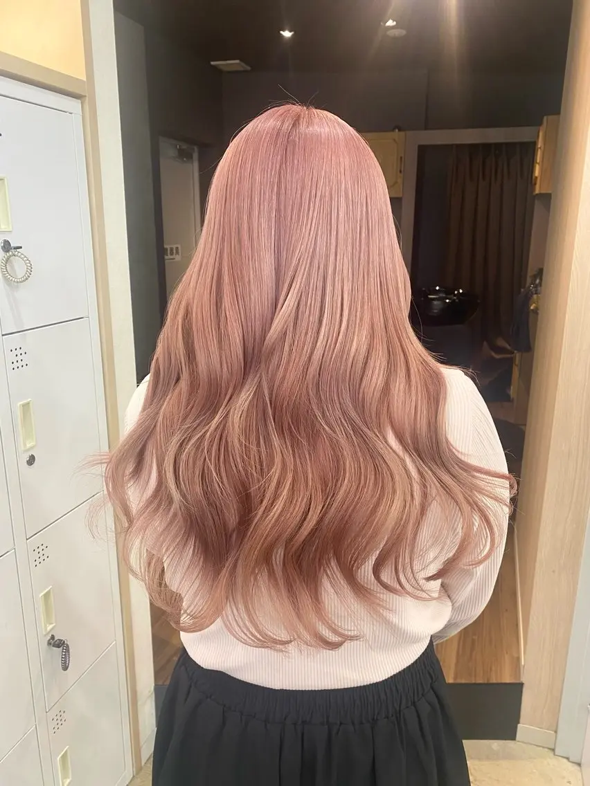ロング カラー ヘアアレンジ カット ヘアカラー トリートメント 小顔カット/艶 カラー特化♡MIHOのヘアスタイル
