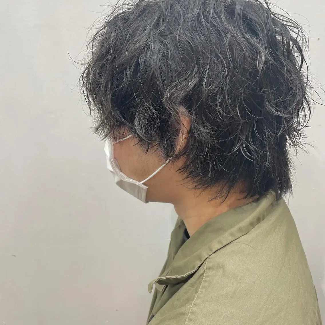 メンズカット＋パーマの写真