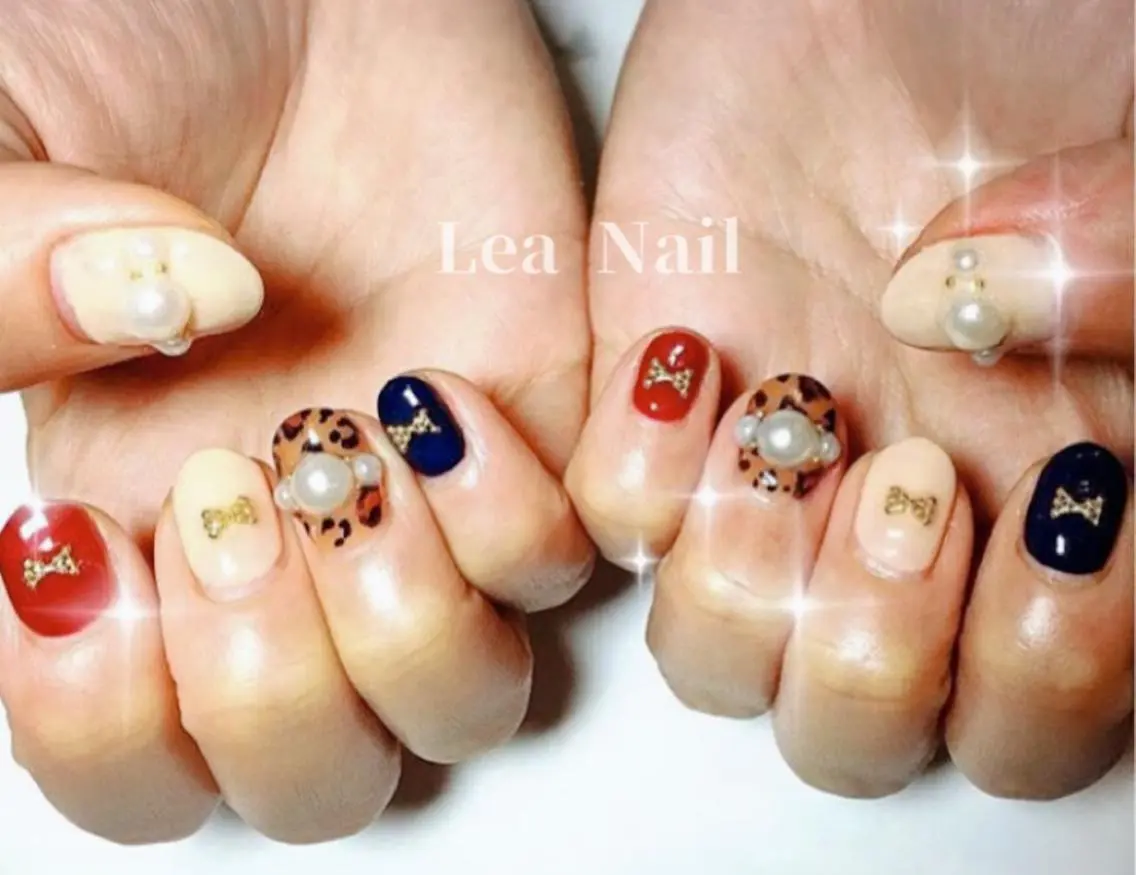 ネイル アニマル柄 Lea Nailのネイルデザイン