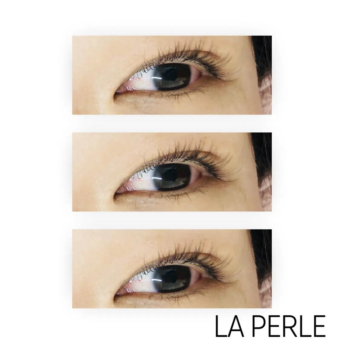 マツエク・マツパ パリジェンヌラッシュリフト LA PERLEのマツエク・マツパデザイン