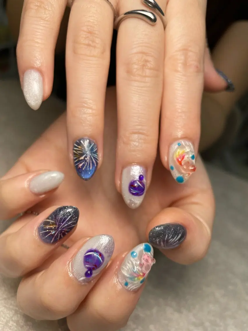 ネイル ハンドネイル Ruber Tomokoのネイルデザイン