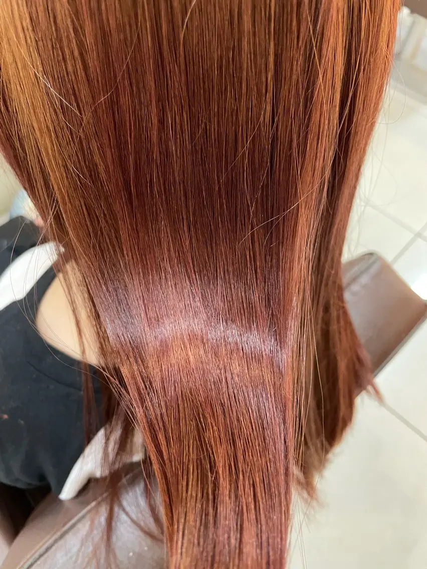 ロング カラー ヘアカラー トリートメント 似合わせまつパ× 透け感カラー/ゆりのヘアスタイル