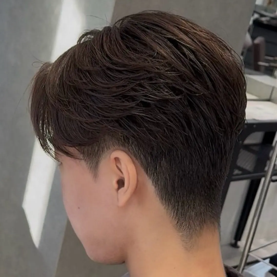 メンズ Sen メンズ毛流れ 梅田 茶屋町のヘアスタイル