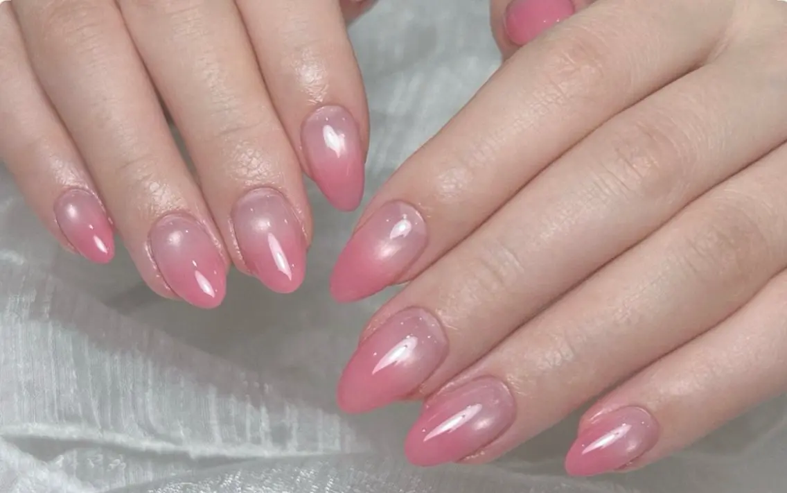 ネイル グラデーション マグネットネイル 春ネイル Star Beautyのネイルデザイン