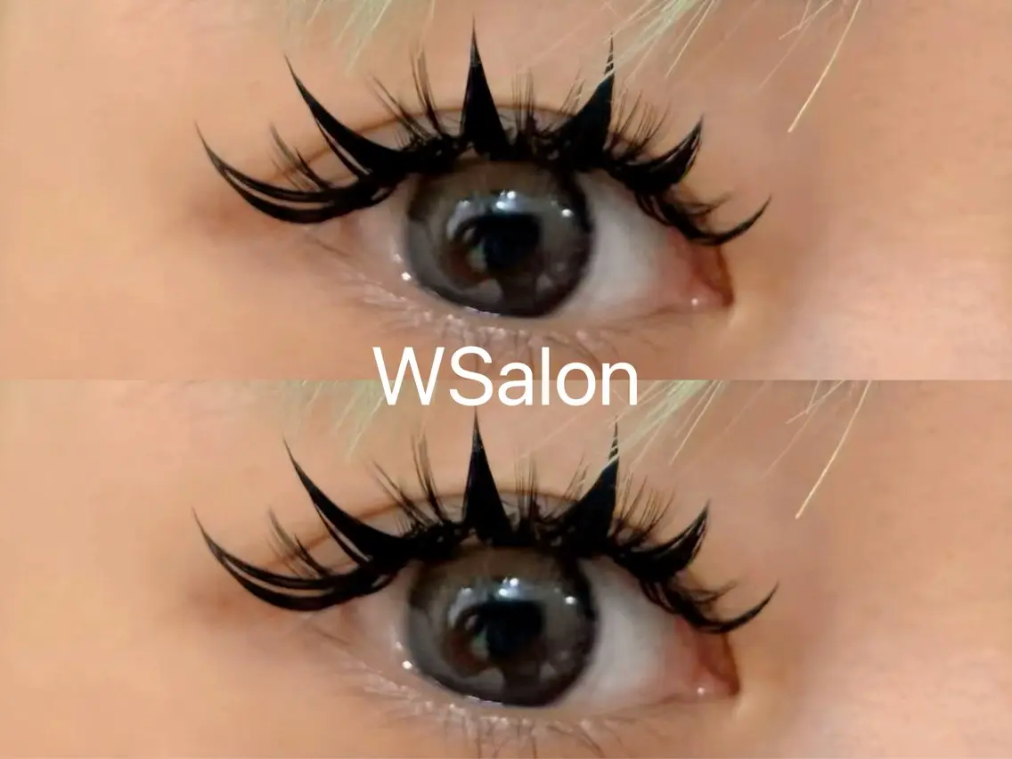 マツエク・マツパ 付け放題 ワンホンマツエク W Salon アイラッシュのマツエク・マツパデザイン