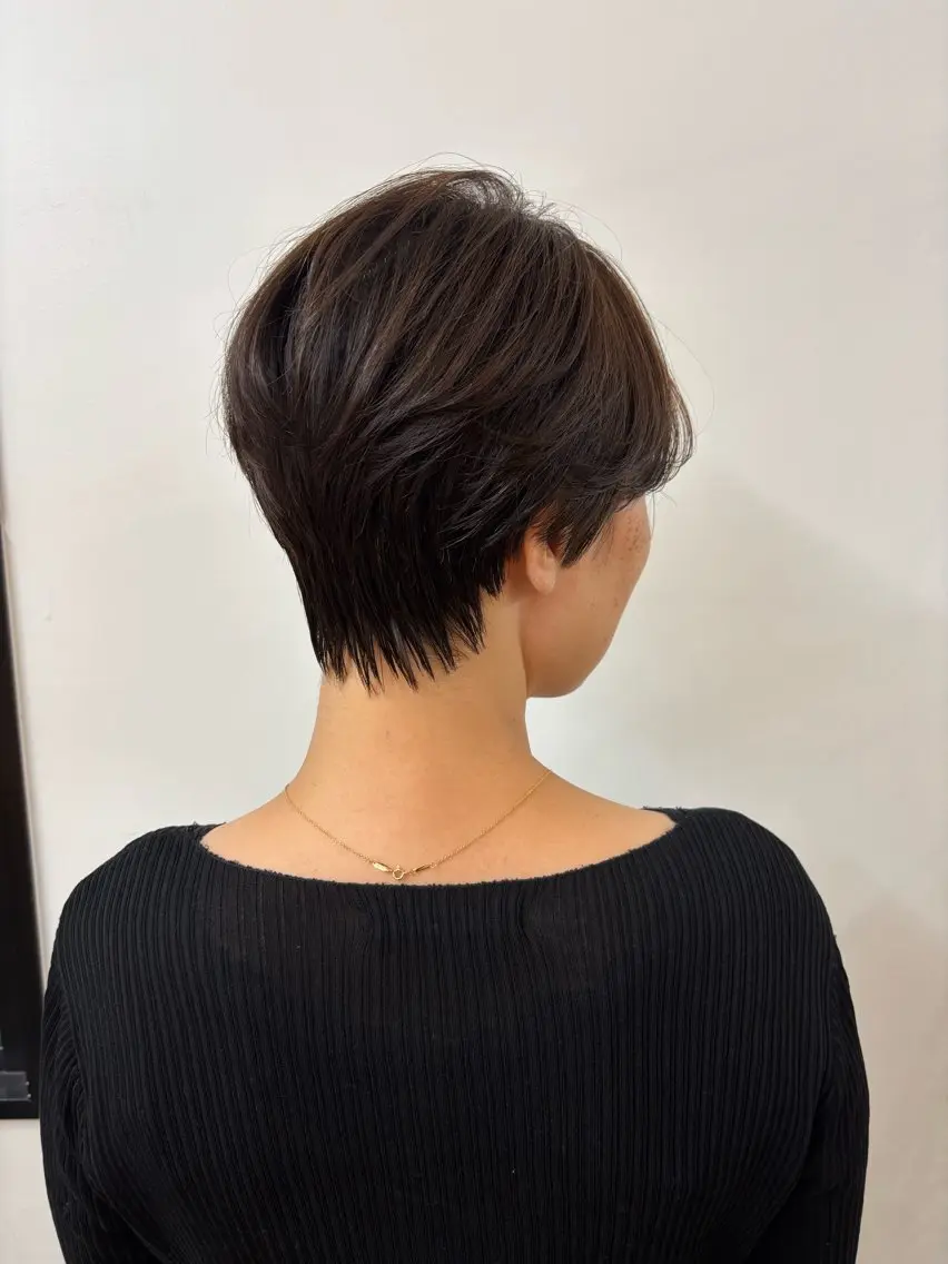 ショート カット みぞぐち じゅりのヘアスタイル