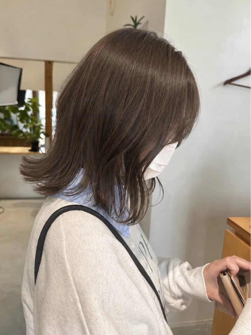 🎨似合わせカット＋ブリーチなしダブルカラー＋マーブの写真