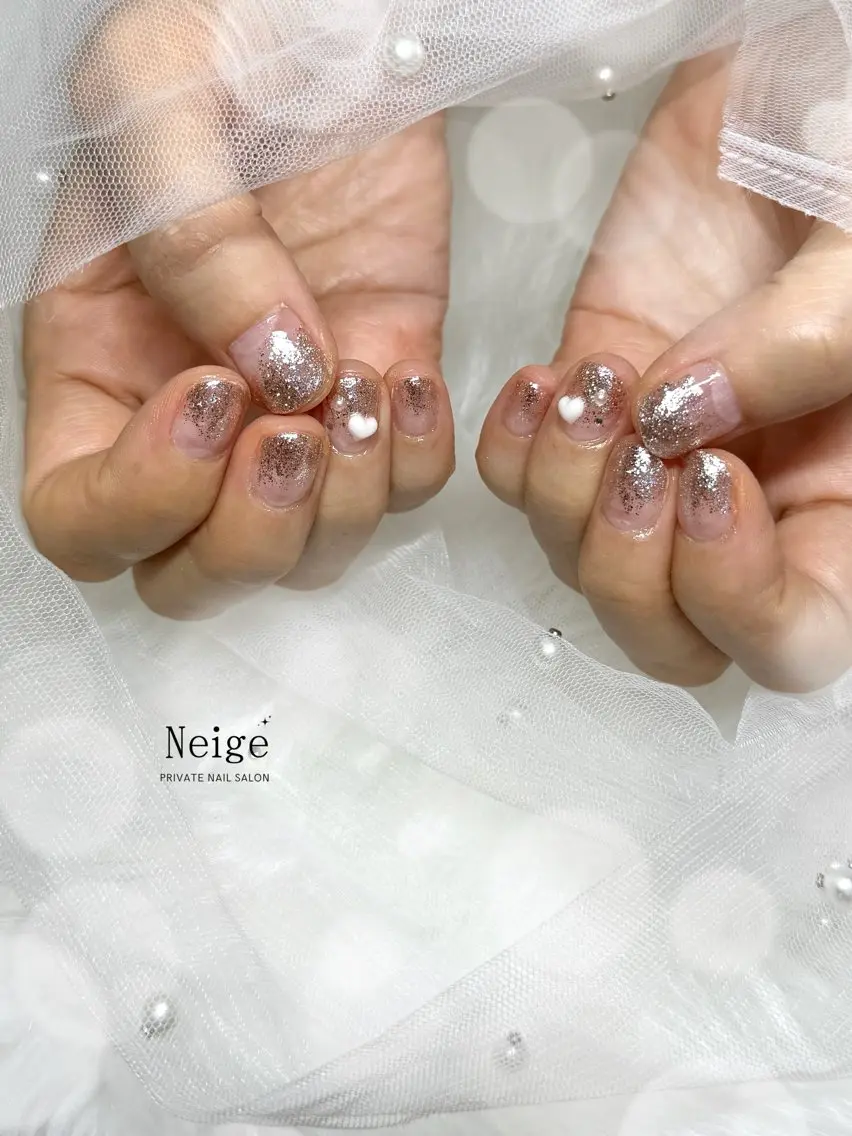 ネイル ハンドネイル Neige‪𓂃ai ＊梅津 / 松尾のネイルデザイン