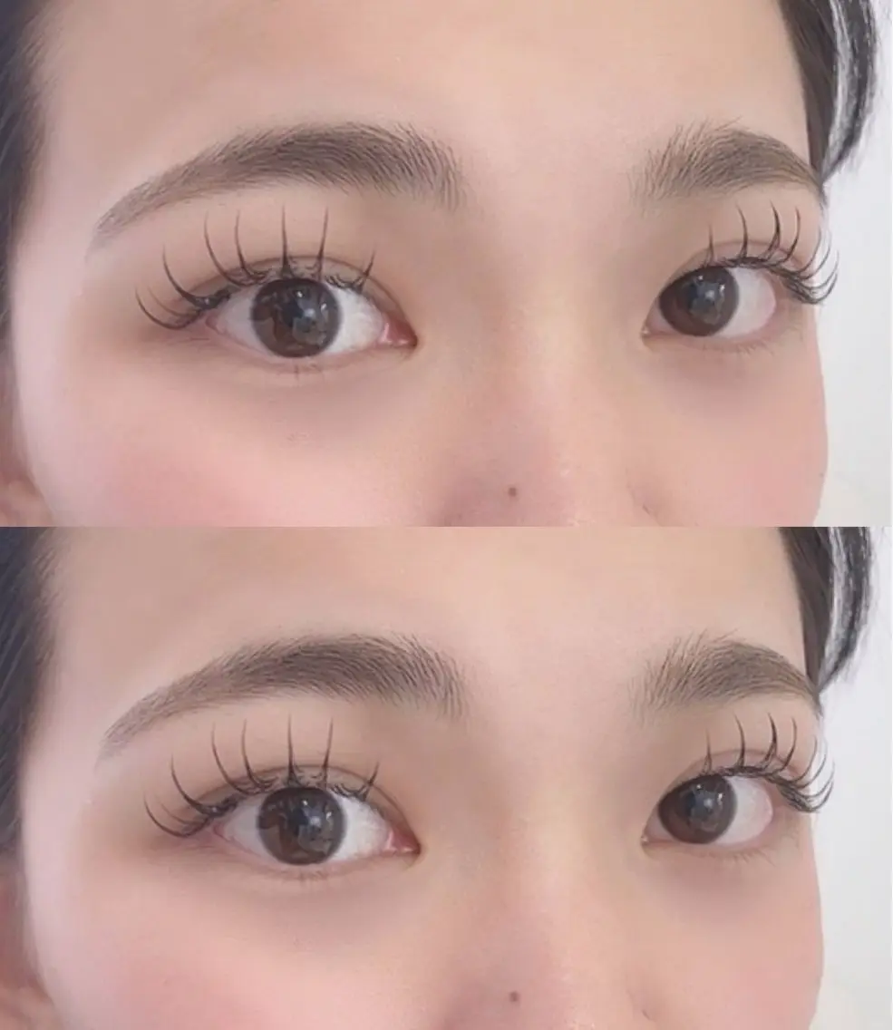 【5月限定❤︎】LEDダブルフラット120束まで💫束間つけま仕上げ♡の写真