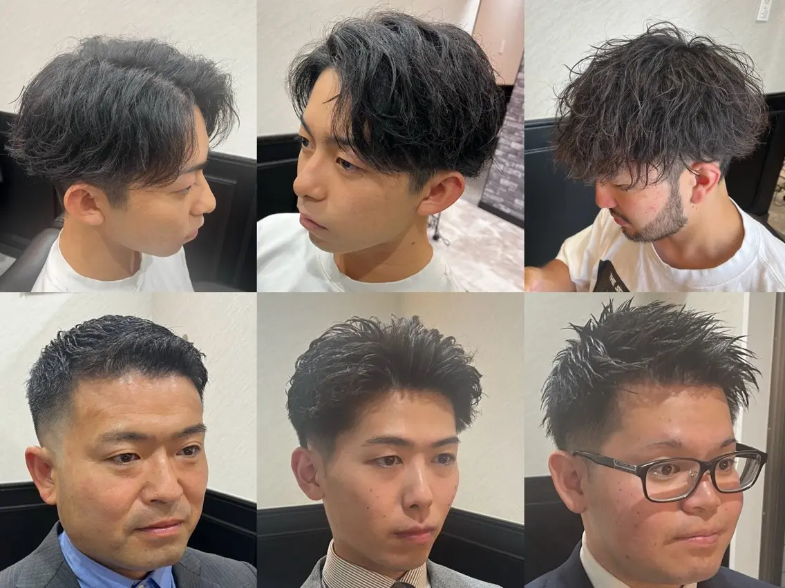 【6月土日祝19時​〜​限定】 メンズカット➕シャンプー➕スタイリングメニューの写真