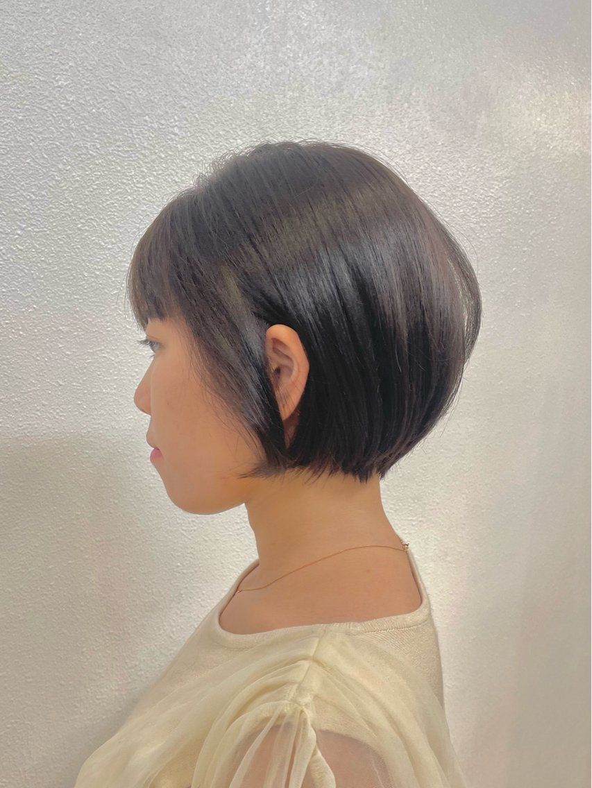 ショート たかしな けいなのヘアスタイル