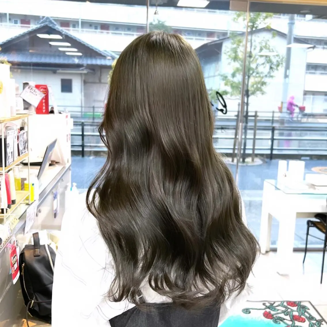 ロング カラー レイヤーカット /艶カラー/若林のヘアスタイル