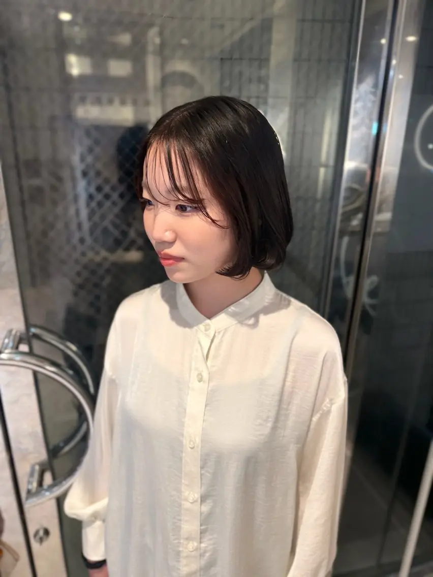 カラー カット ヘアカラー ᴍᴏᴇ ‎ 〈 en. 〉のヘアスタイル