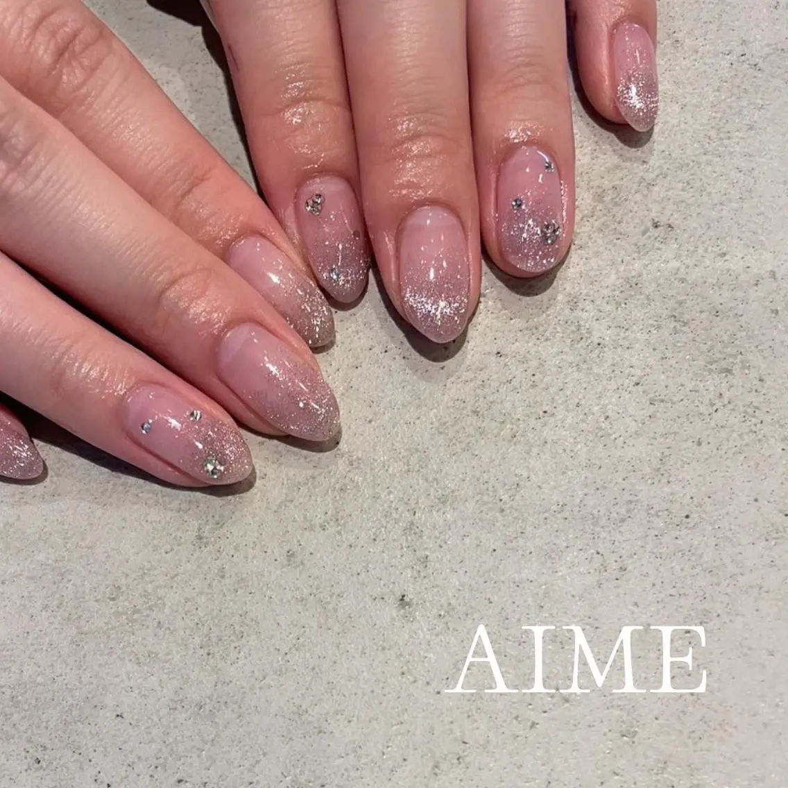ネイル アートネイル ハンドネイル AIME （momo）のネイルデザイン