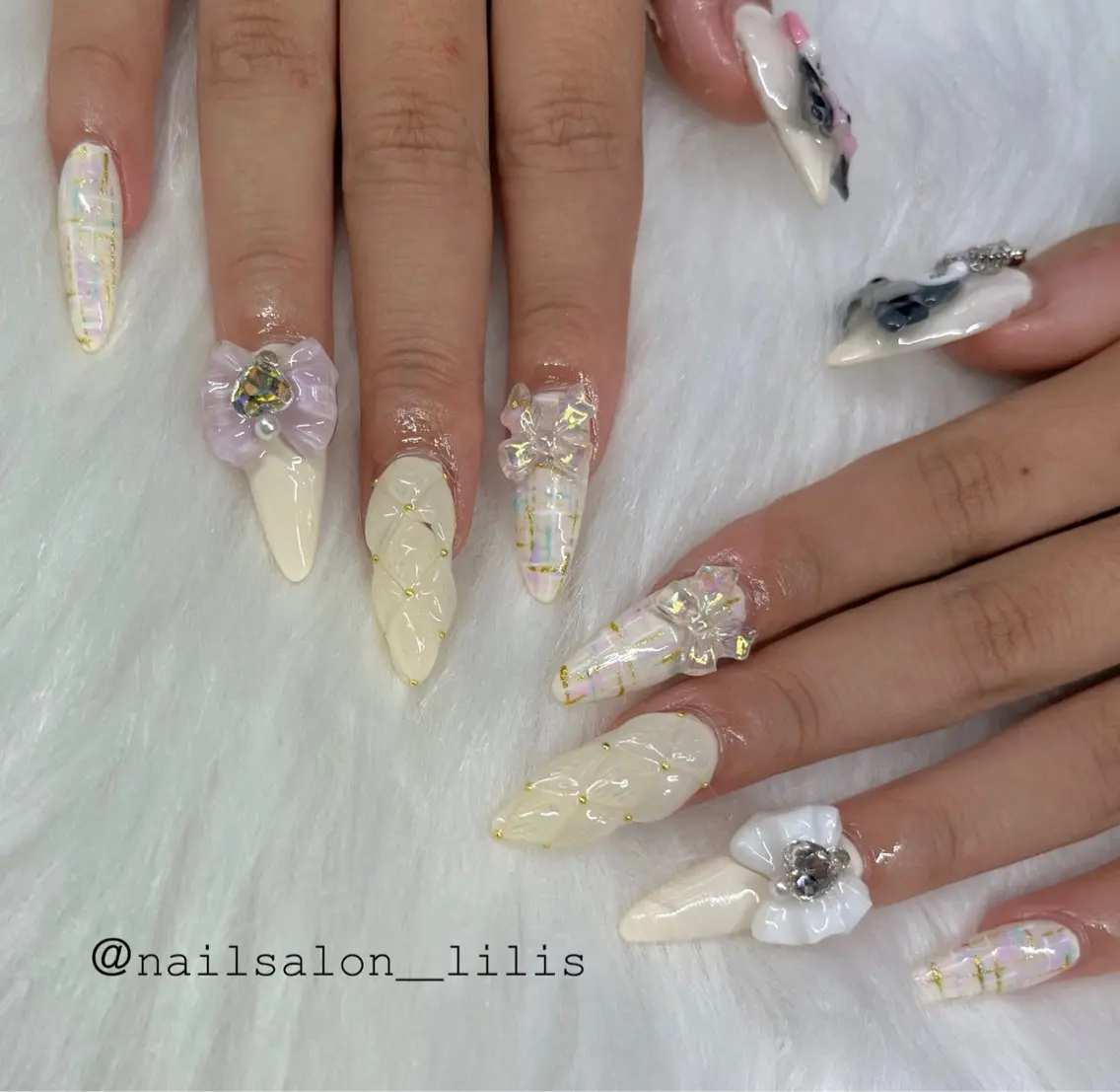 ネイル 韓国ネイル nailsalon Lilisのネイルデザイン