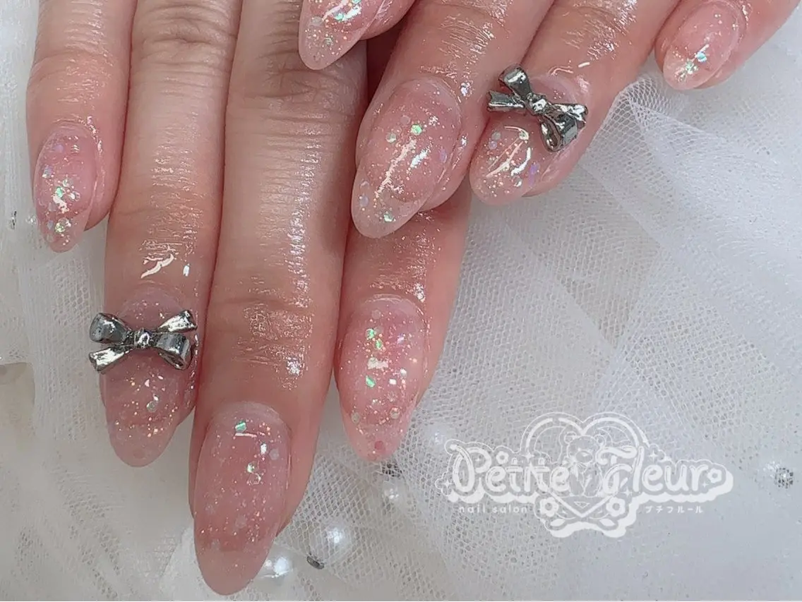 ネイル ハンドネイル ❁⃘*。Petite fleur❁⃘*りさのネイルデザイン