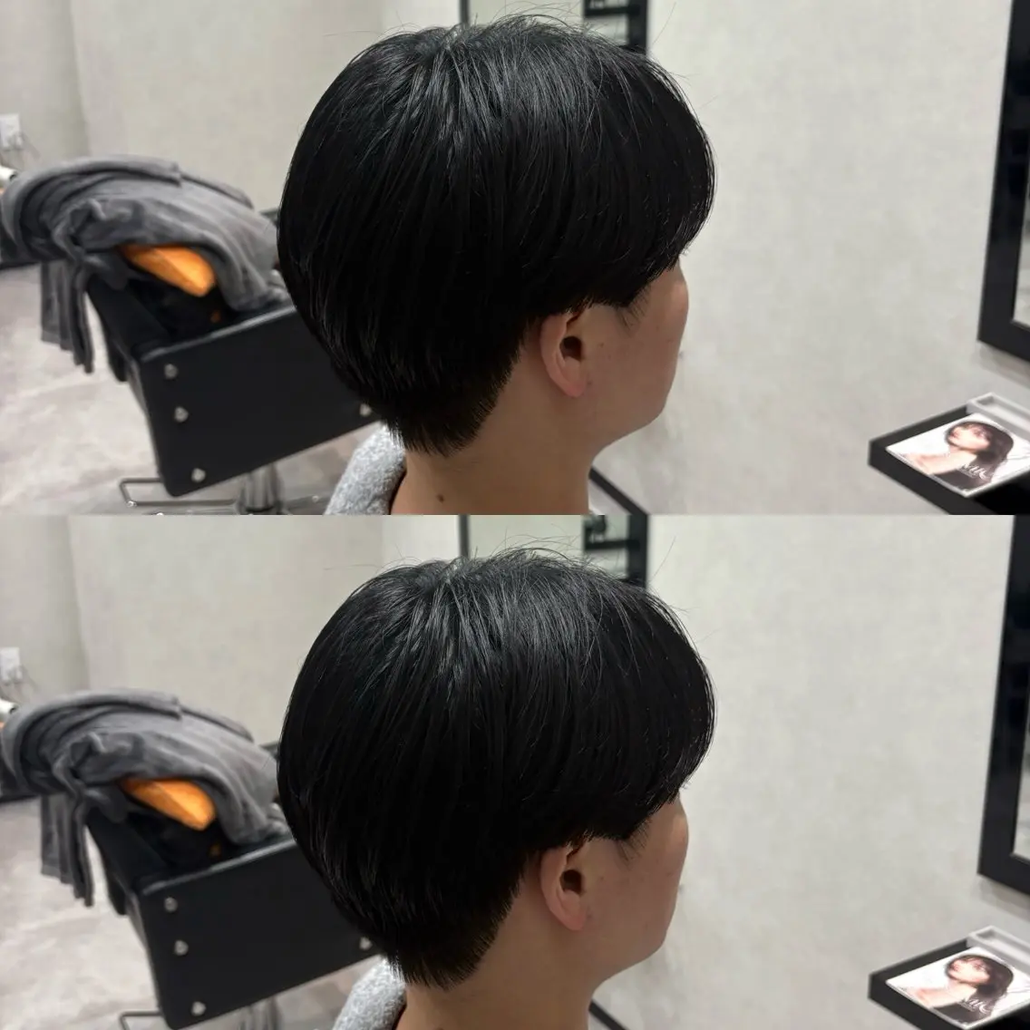 メンズ マッシュ 刈り上げ カット 岡田 洋太のヘアスタイル