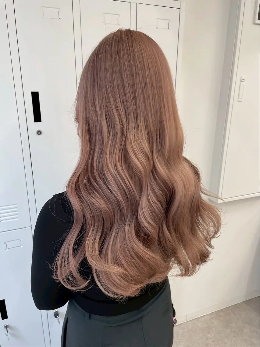 カラー ヘアカラー ミルクティー/渋谷 shunta🌟🌟のヘアスタイル