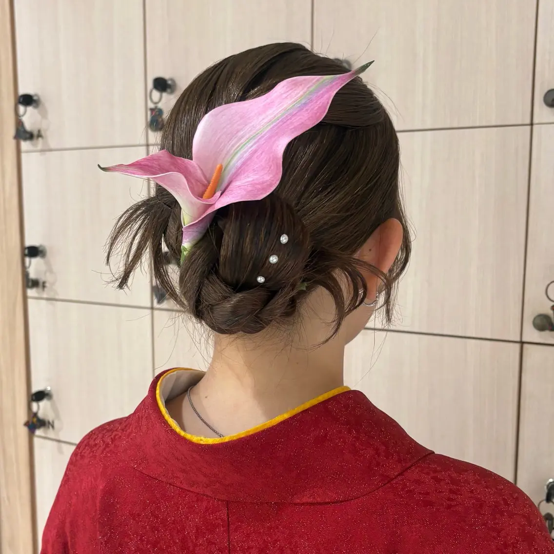 🌸卒業式🌸袴着付け+ヘアセット🎓💐の写真