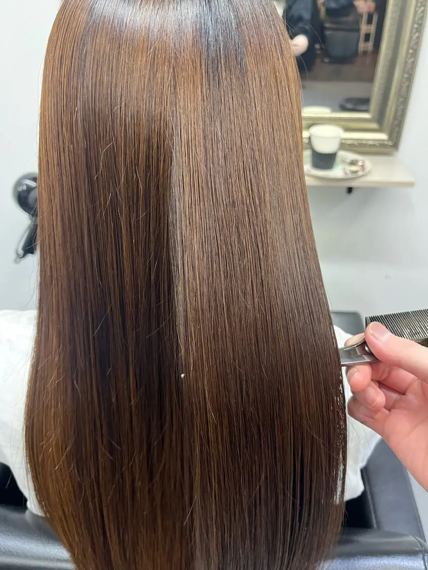 ロング トリートメント ayame ヨウのヘアスタイル