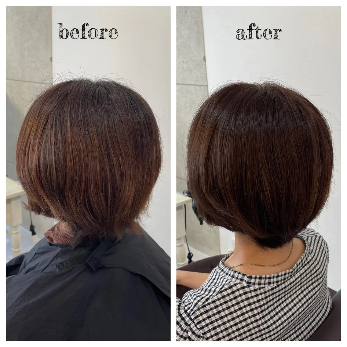 ショート カラー ヘアカラー PutiLuca 浅川のヘアスタイル
