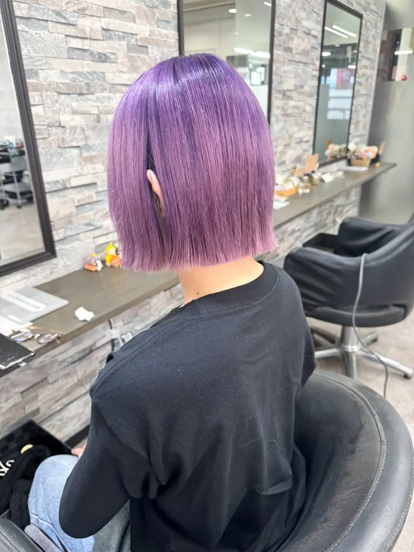 ショート ヘアカラー トリートメント ハイトーンエクステ 🎩カズキ🎩のヘアスタイル
