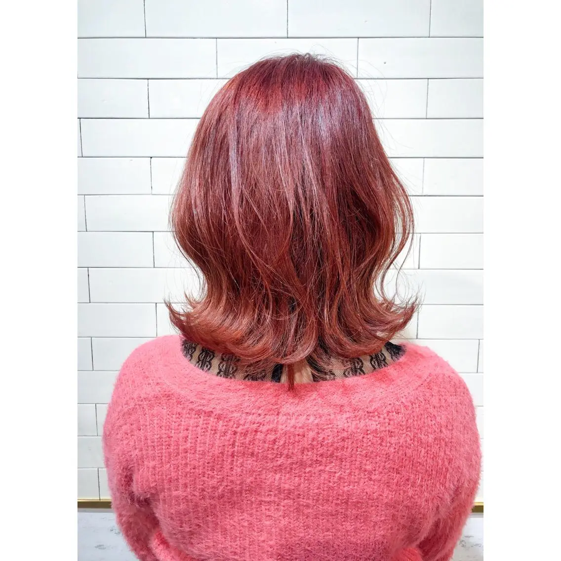 ミディアム EIGHT plum TOKIOリミテッドのヘアスタイル