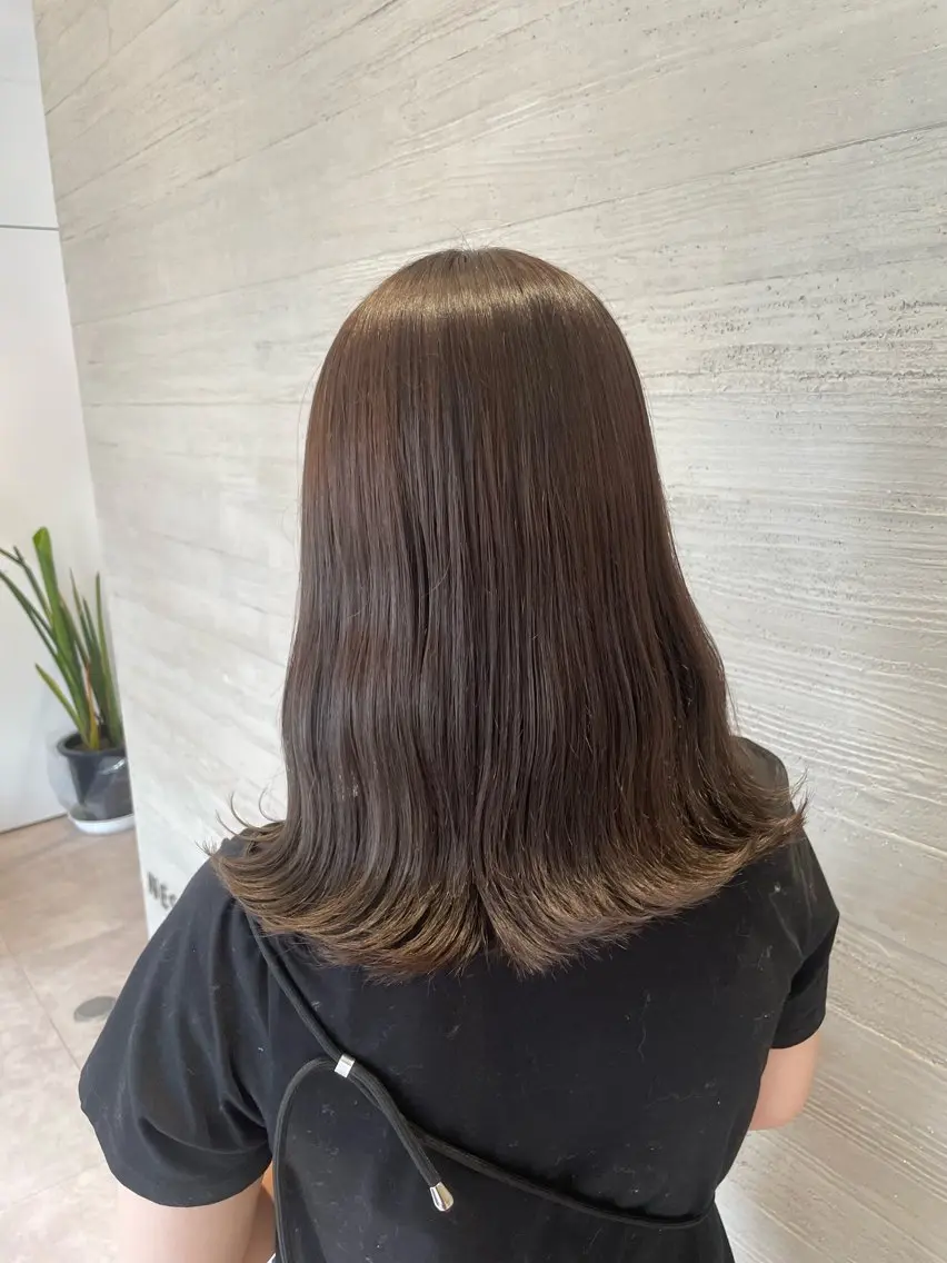ミディアム 🤍tomoka 🤍のヘアスタイル