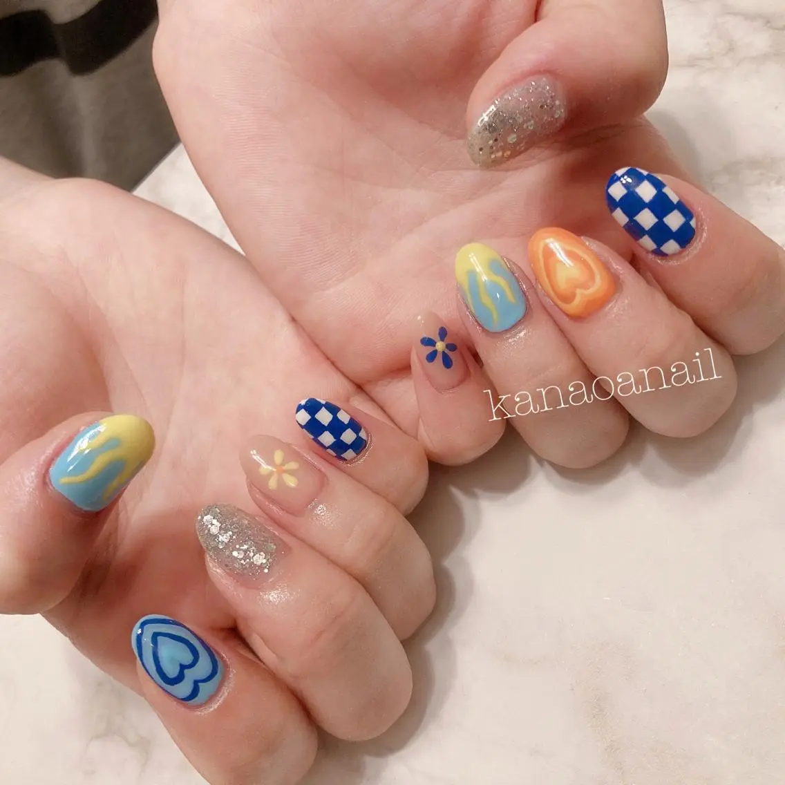 ネイル 地爪育成💅 kanaoanailのネイルデザイン
