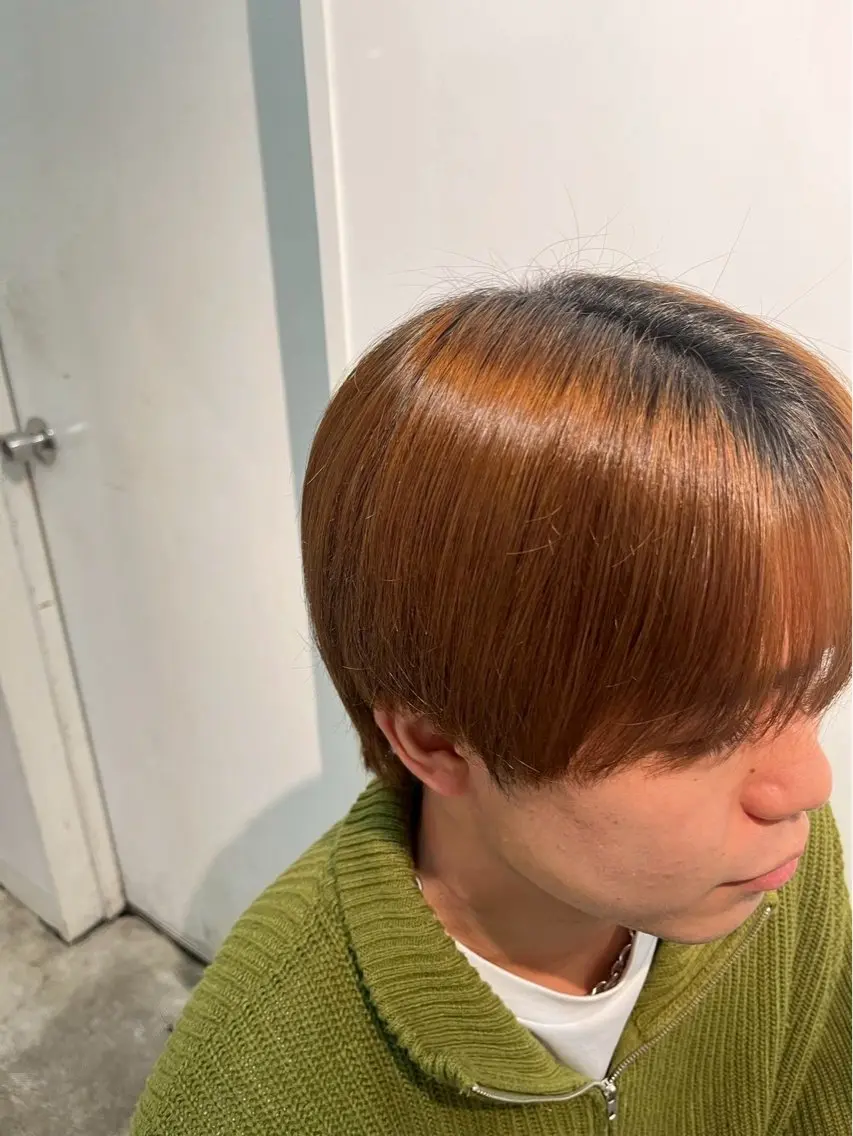 【U24‼️】メンズワンカラー👦🏻💙➕クイックトリートメントの写真