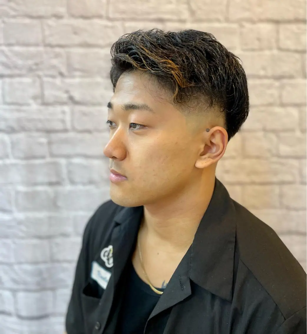 ショート メンズ カット メンズカット❗️ 岡本晟我のヘアスタイル