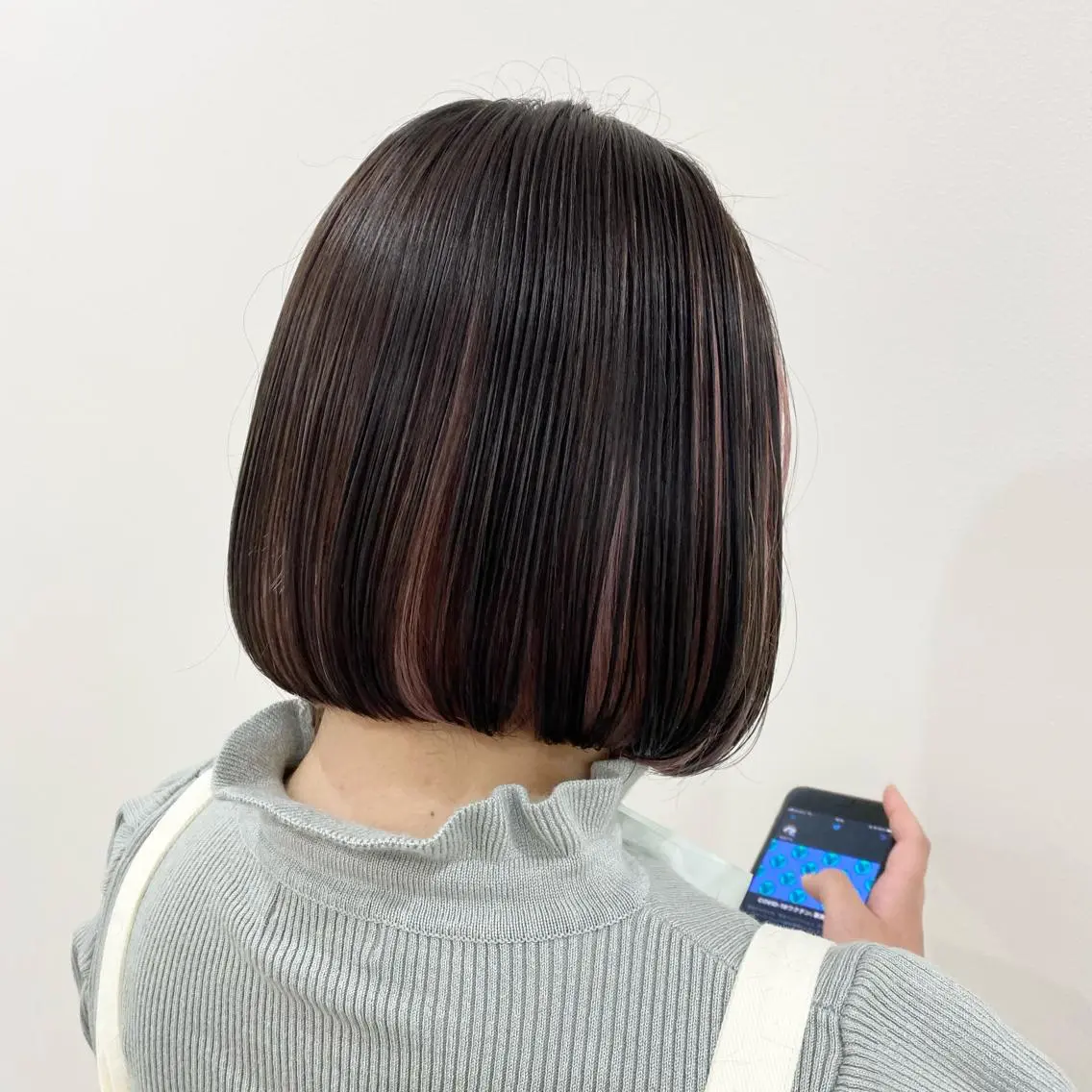 ショート カラー マンツーマン女性 美容師 奏のヘアスタイル
