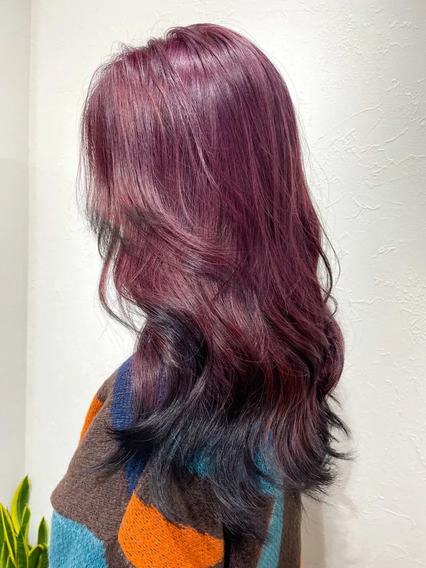 ロング カラー 髪質改善サロンulu hair 　MAOのヘアスタイル