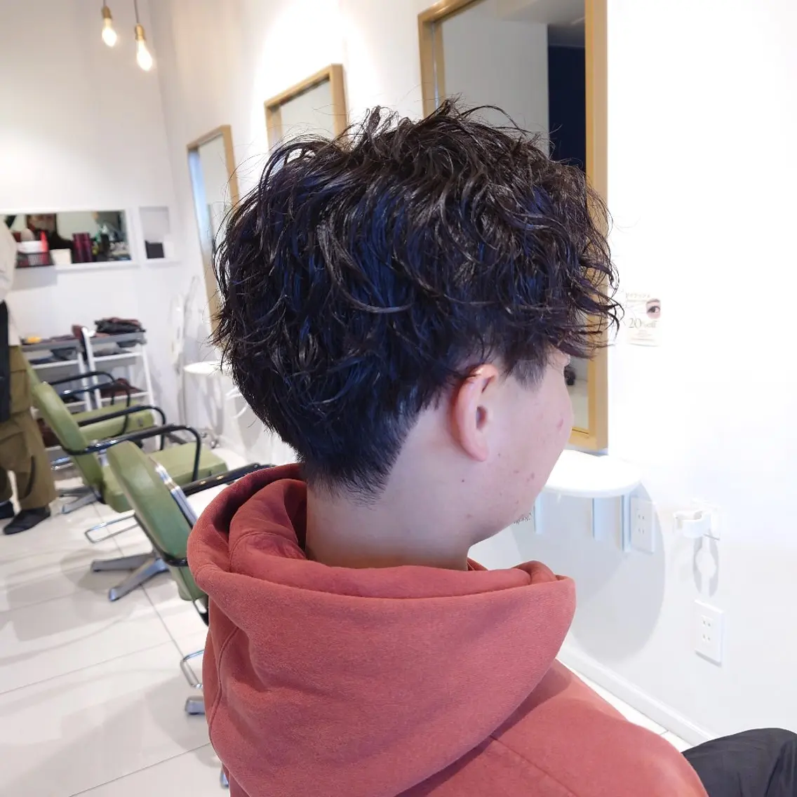 メンズカット×ツイスパor波巻きorシャドウパーマの写真