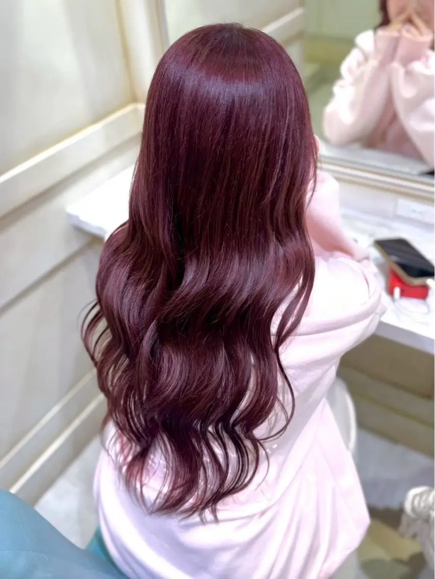カラー ヘアカラー トリートメント 💙透明感艶カラー/ ゆうな💙のヘアスタイル