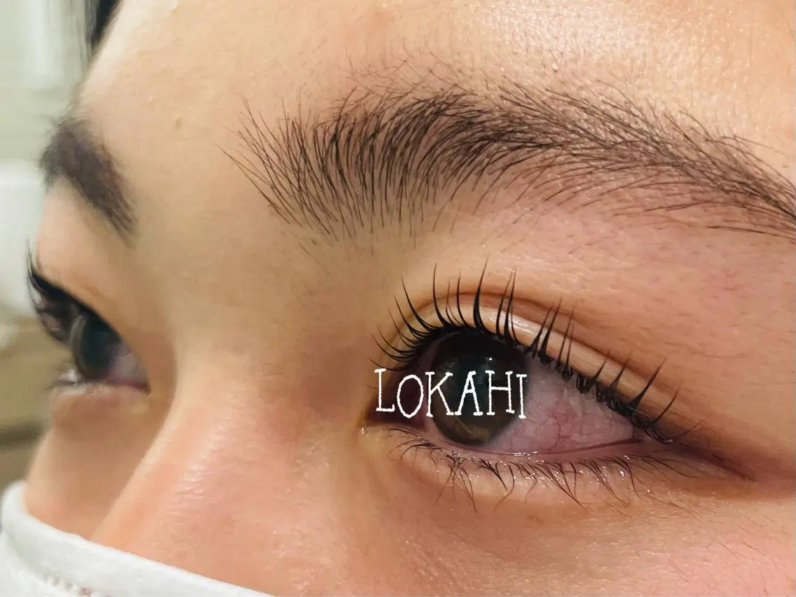 マツエク・マツパ パリジェンヌラッシュリフト マツパ LOKAHI ヤハラのマツエク・マツパデザイン