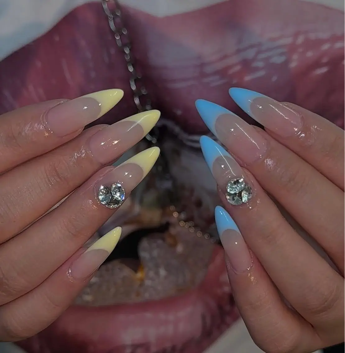 ネイル アートネイル スカルプネイル ストーンネイル ネイルチップ ハンドネイル NiJi Nailsのネイルデザイン