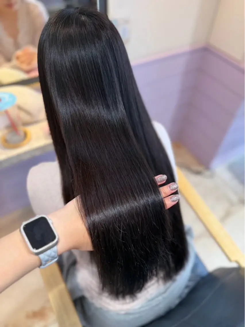 カラー 島田 心愛のヘアスタイル