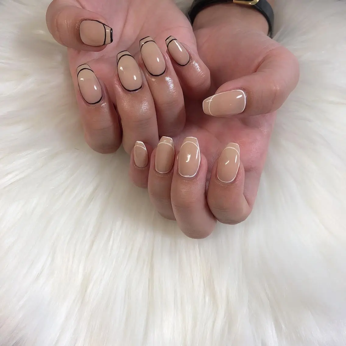 ネイル ハンドネイル 西岡 杏のネイルデザイン