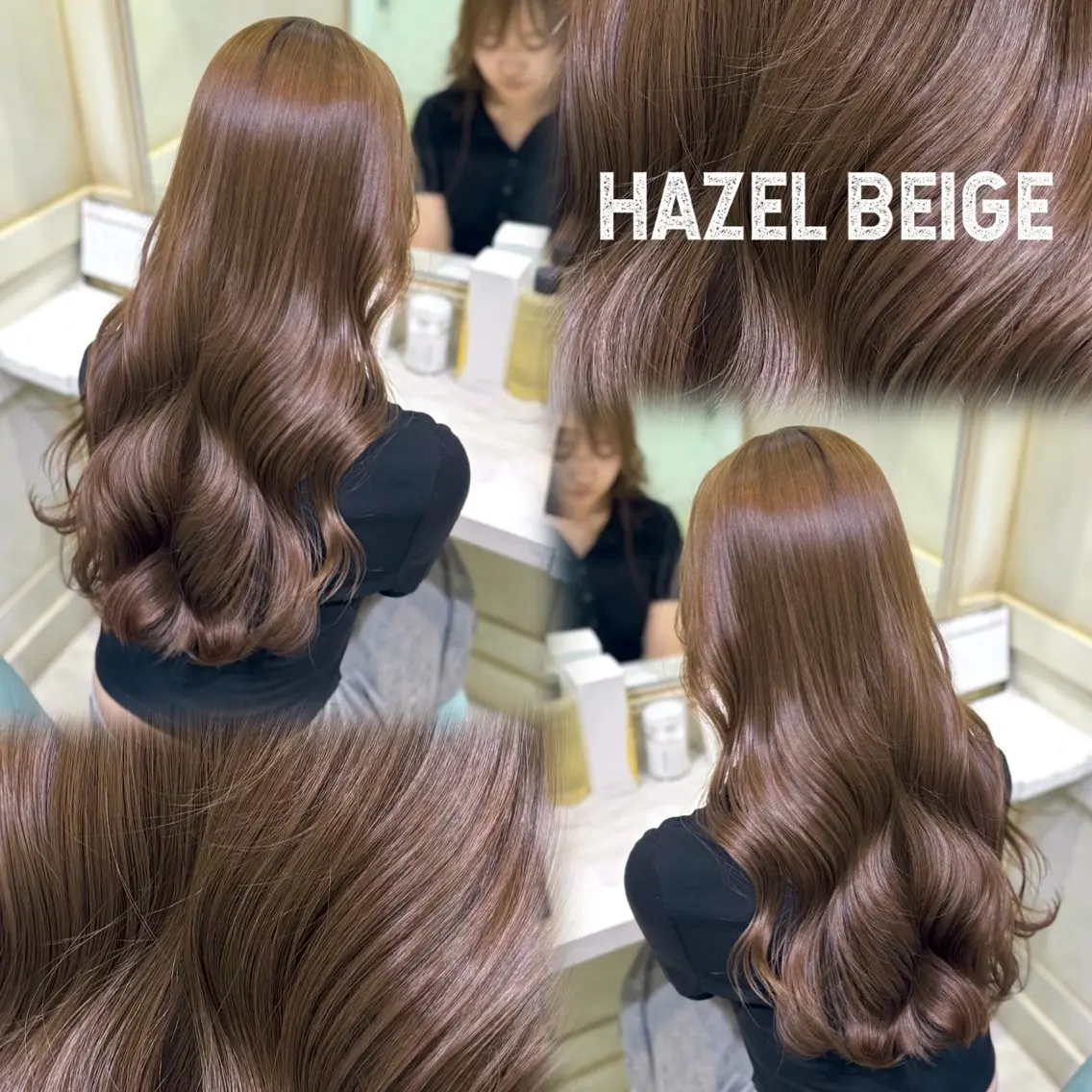 ロング カラー カット ヘアカラー トリートメント 透明感カラー/ kazusaのヘアスタイル