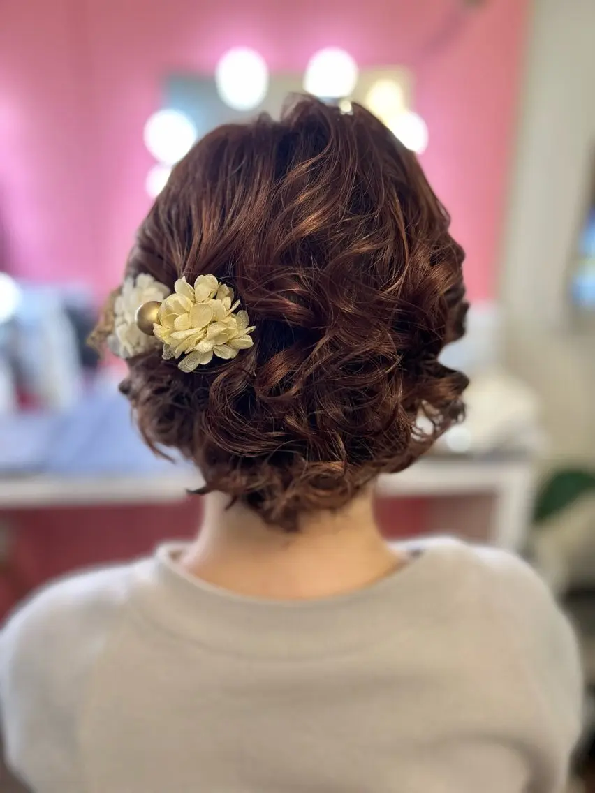 ショート ヘアセット 北本 美幸のヘアスタイル