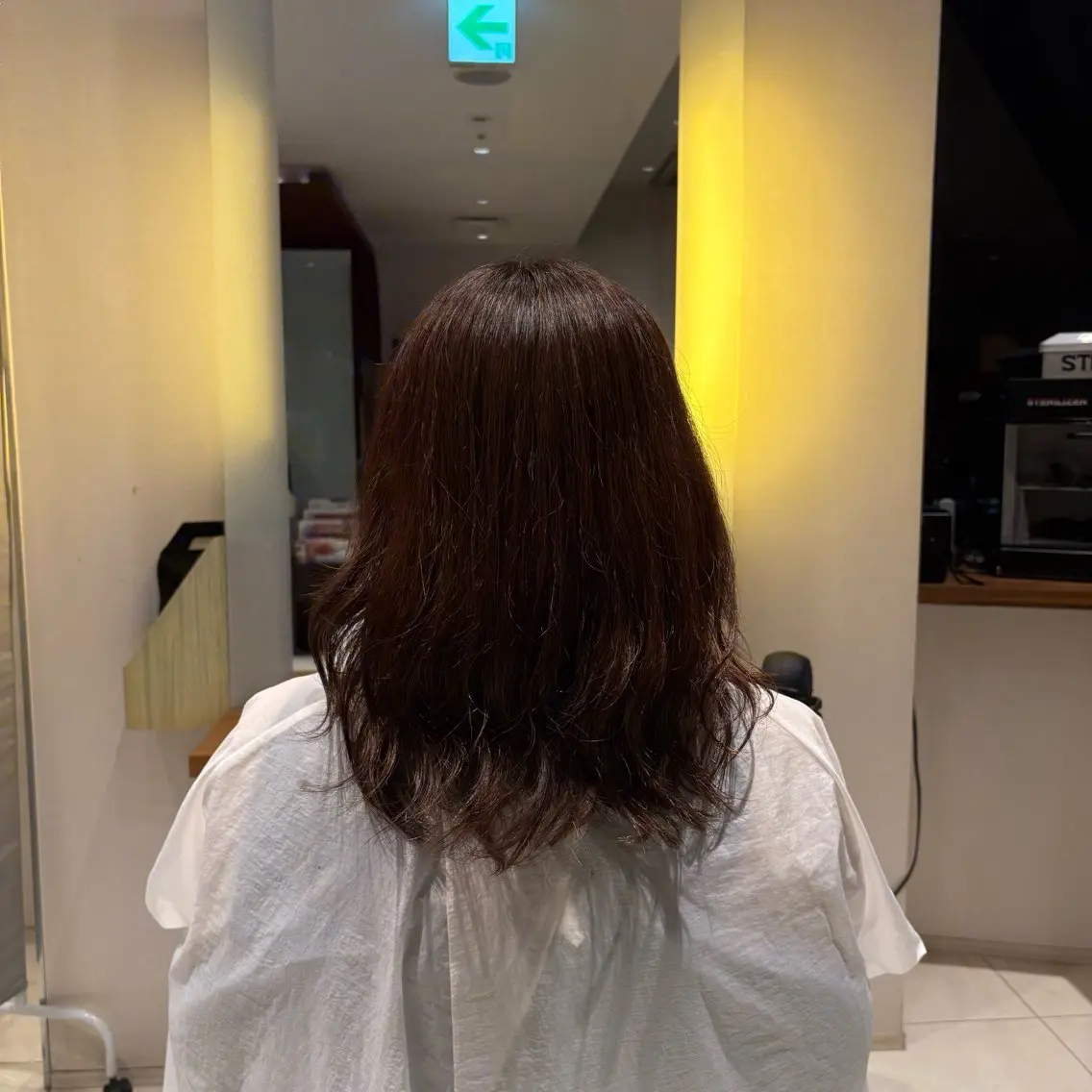 セミロング 森田 玲央のヘアスタイル