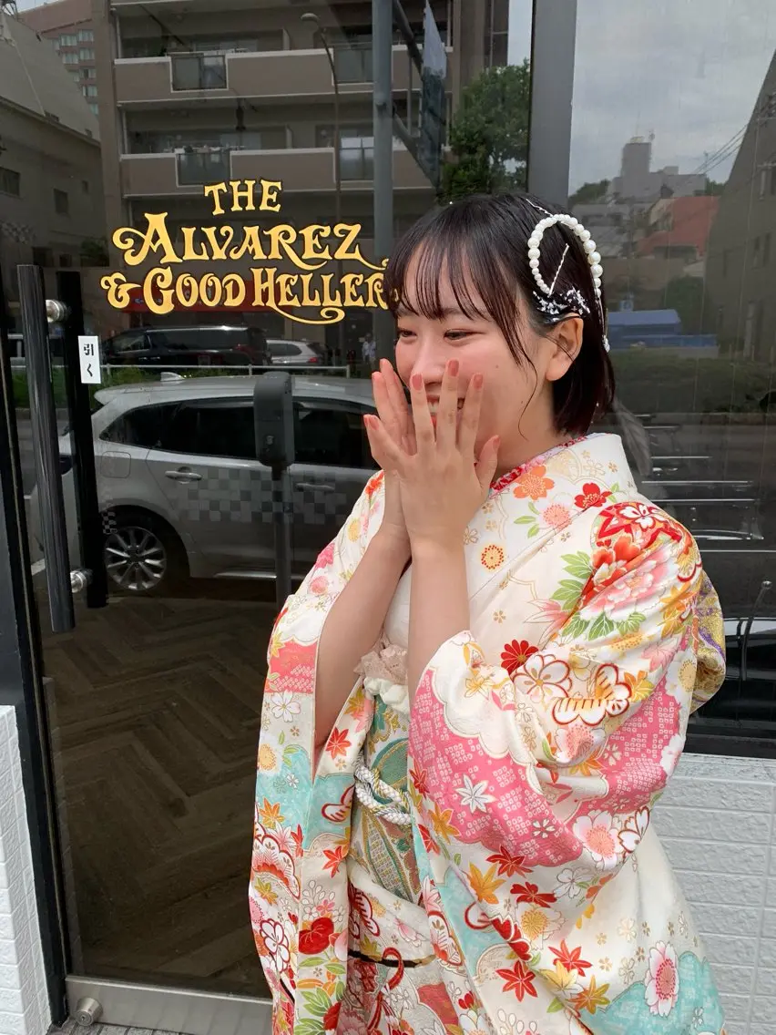 ヘアアレンジ 成人式 卒業式のヘアスタイル takebuchi harukaのヘアスタイル