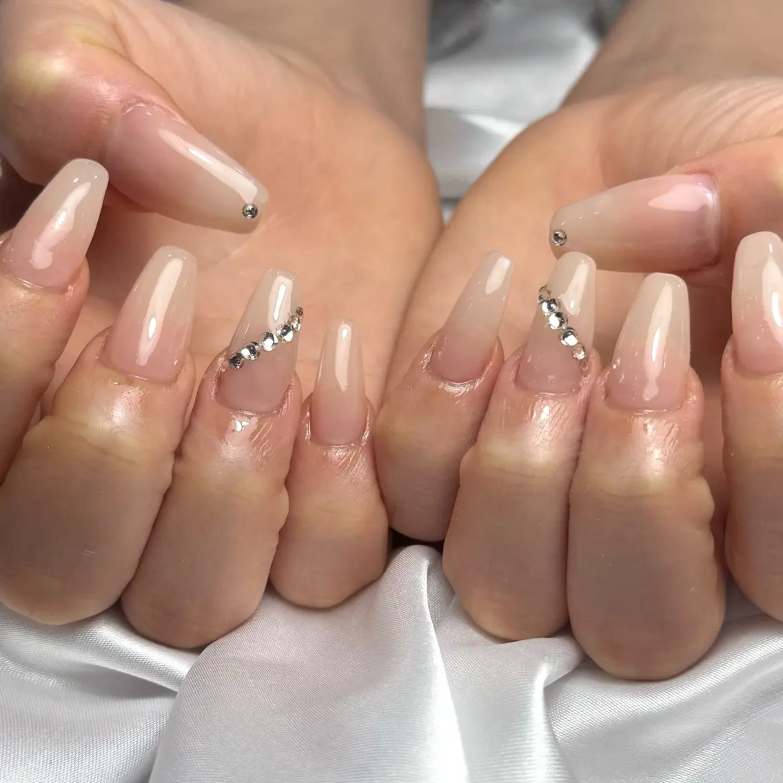 ネイル シンプルネイル Ray nail natsu🎀のネイルデザイン