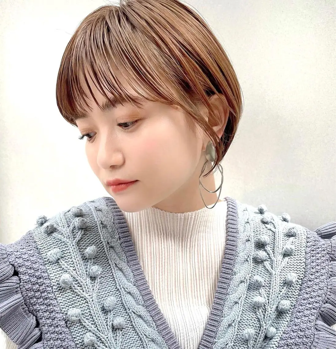 ショート ショートヘア 田村 奨吾のヘアスタイル
