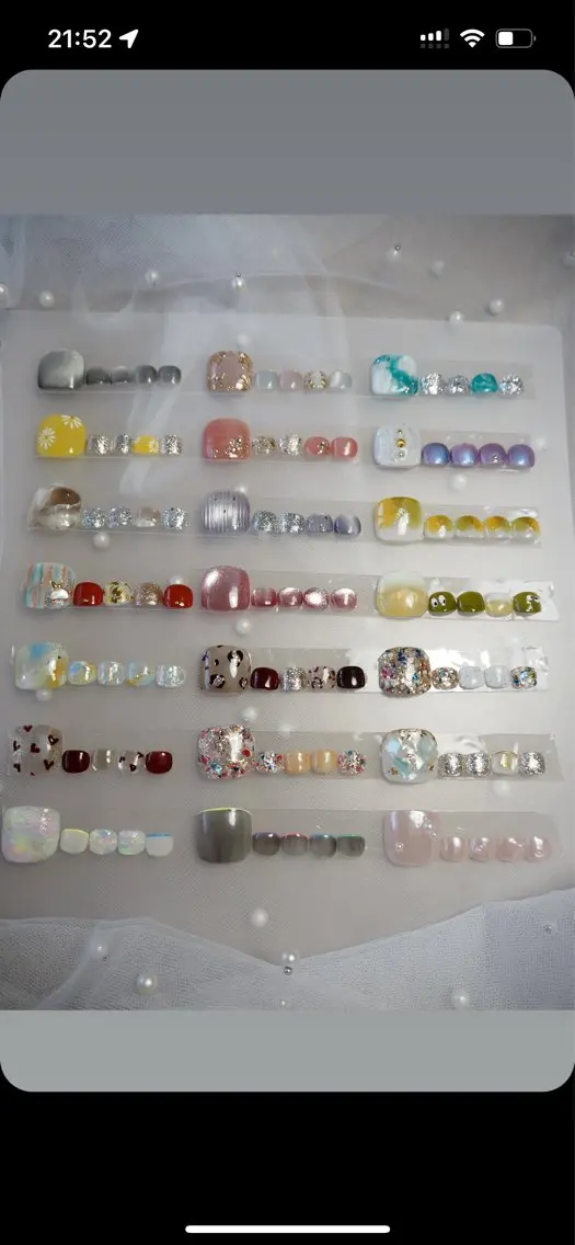 ネイル フットネイル AND mielのネイルデザイン
