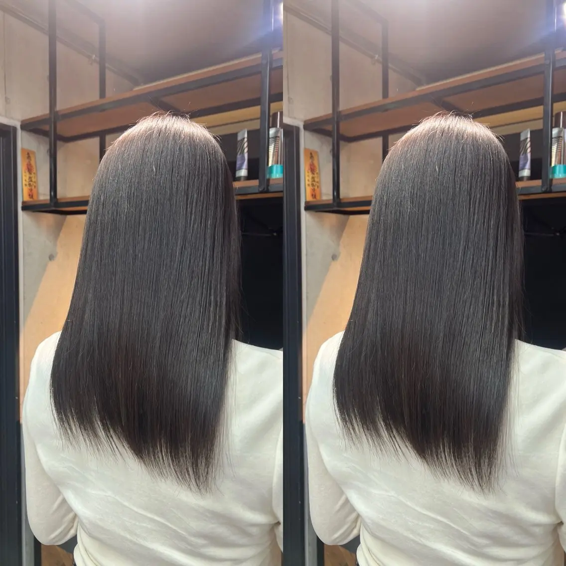 ロング 縮毛矯正 ヘアカラー トリートメント ヘッドスパ 🫧髪質改善 縮毛矯正特化🫧中西のヘアスタイル