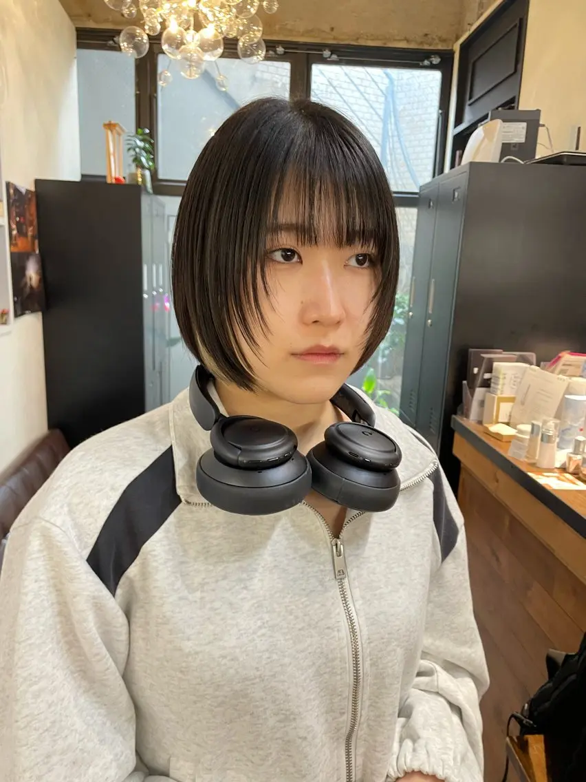 ショート ショートヘア ウルフカット やまぎし ひろきのヘアスタイル