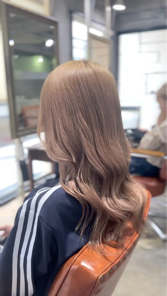 ロング カラー カット ヘアカラー トリートメント レイヤーカット/ ブリーチカラー/雅人のヘアスタイル