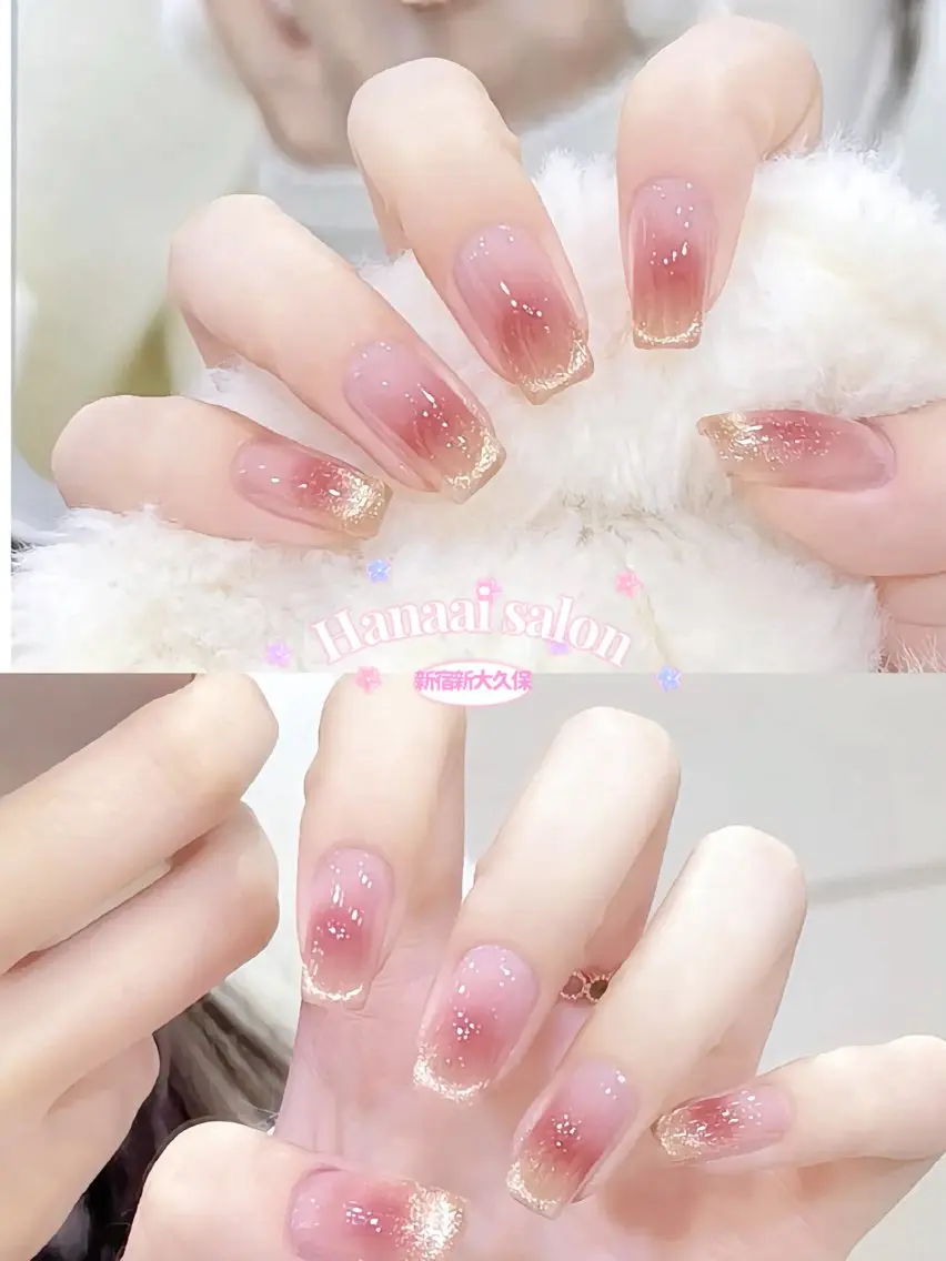 ミディアム ハンドネイル Hanaai salon あまねのネイルデザイン